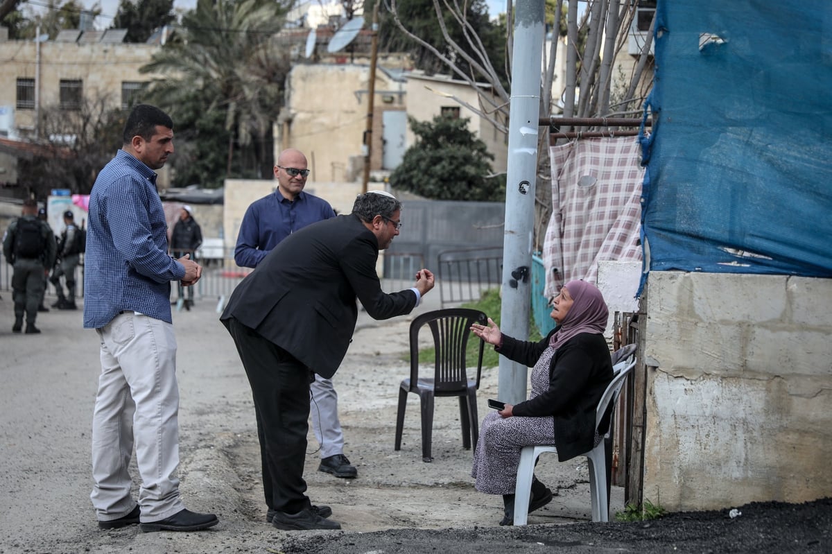 תמונת השבוע: בן גביר והקשישה הערבייה