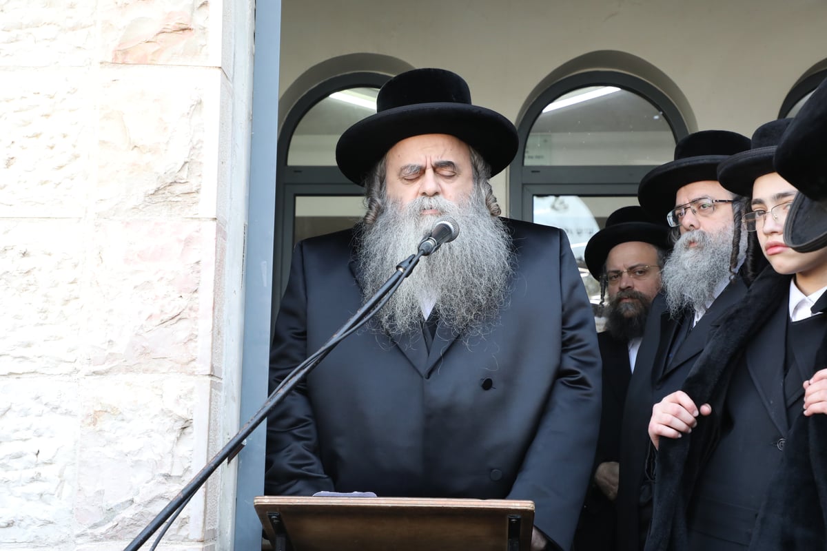 תיעוד: האדמו"ר מטשאקווא הובא למנוחות