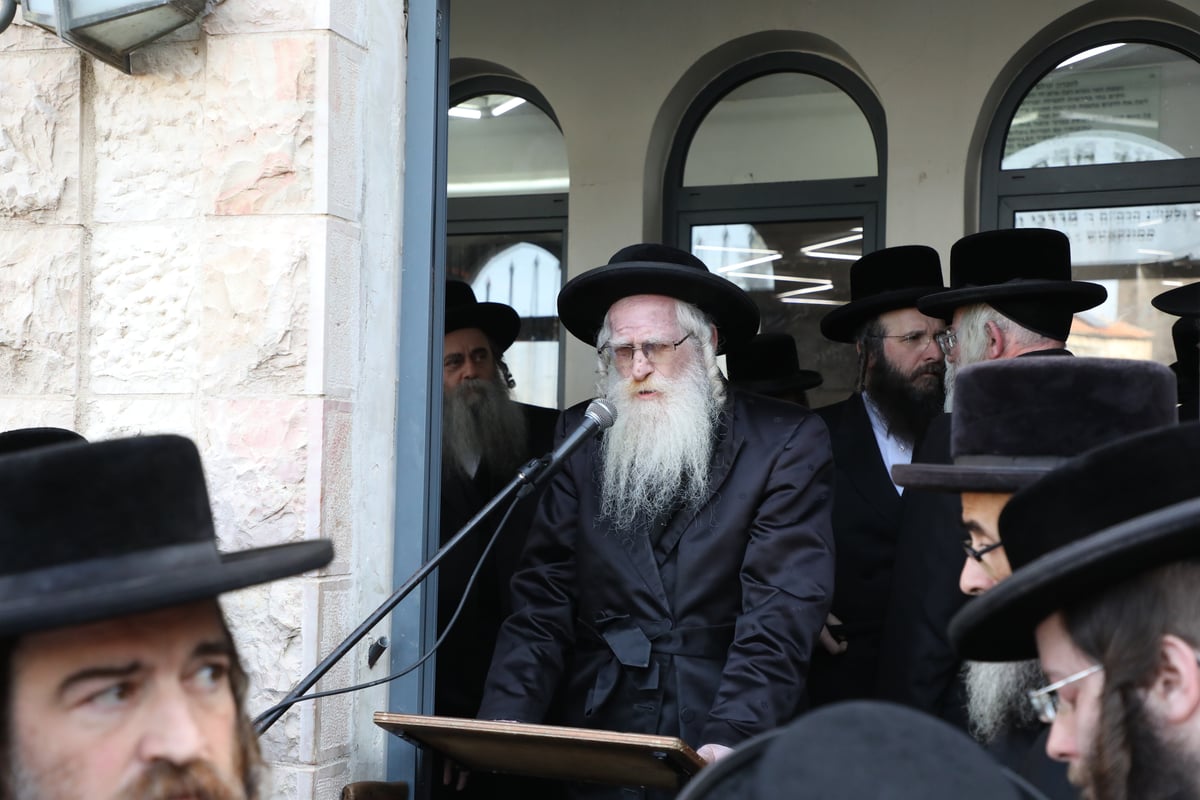 תיעוד: האדמו"ר מטשאקווא הובא למנוחות