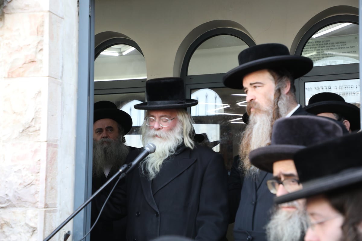 תיעוד: האדמו"ר מטשאקווא הובא למנוחות