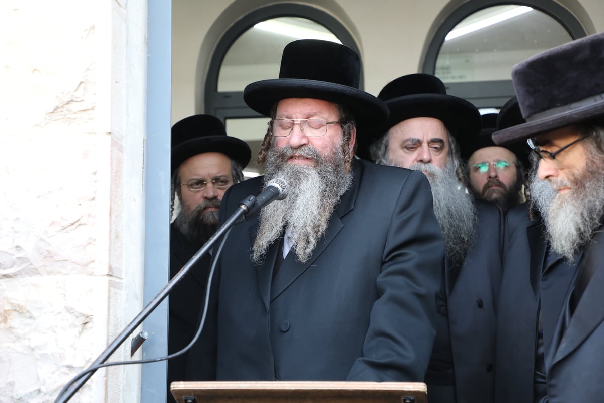 תיעוד: האדמו"ר מטשאקווא הובא למנוחות