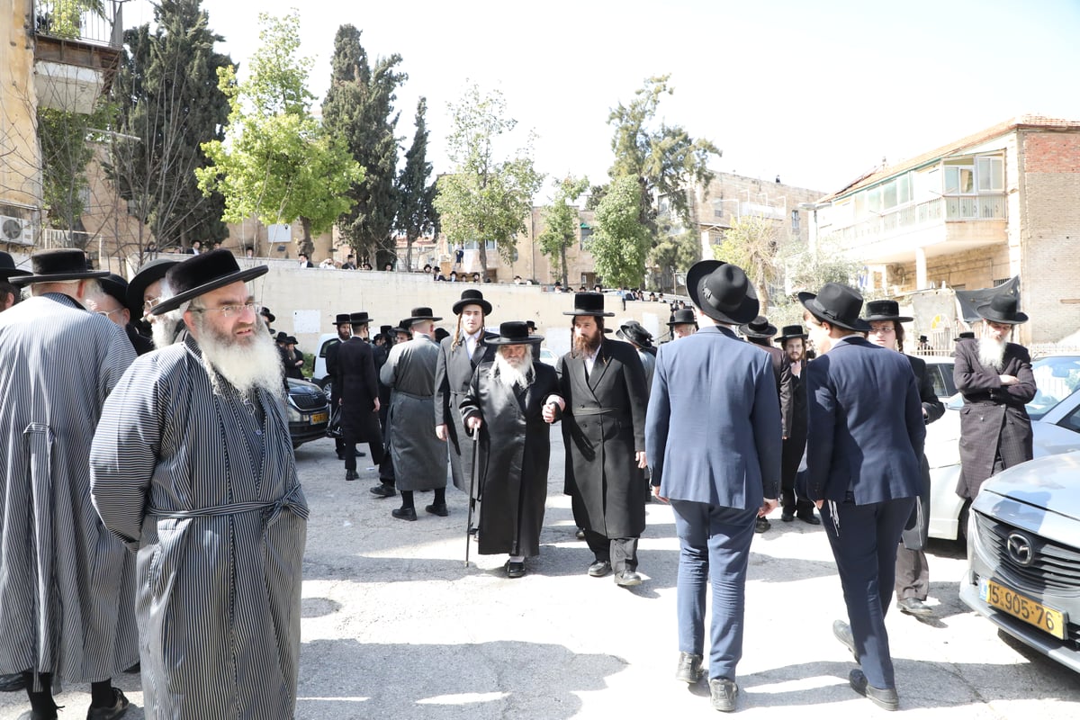 תיעוד: האדמו"ר מטשאקווא הובא למנוחות