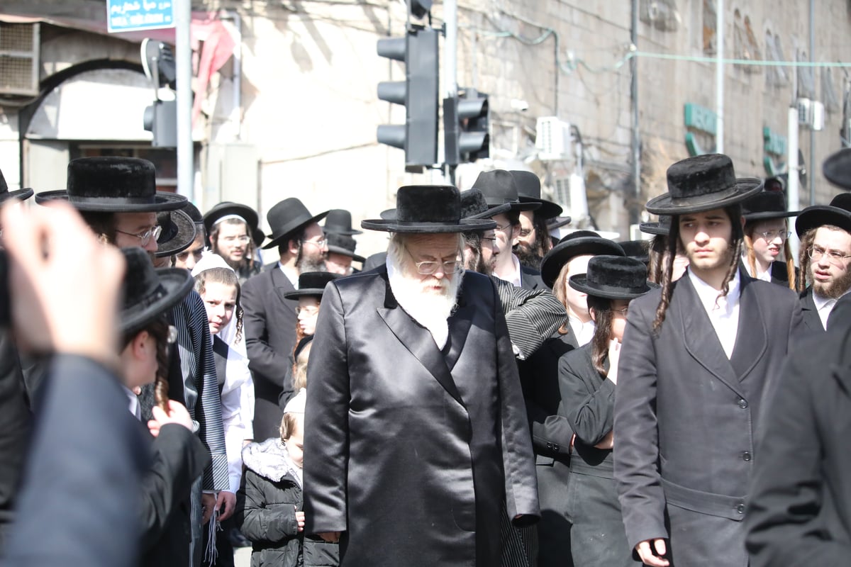 תיעוד: האדמו"ר מטשאקווא הובא למנוחות