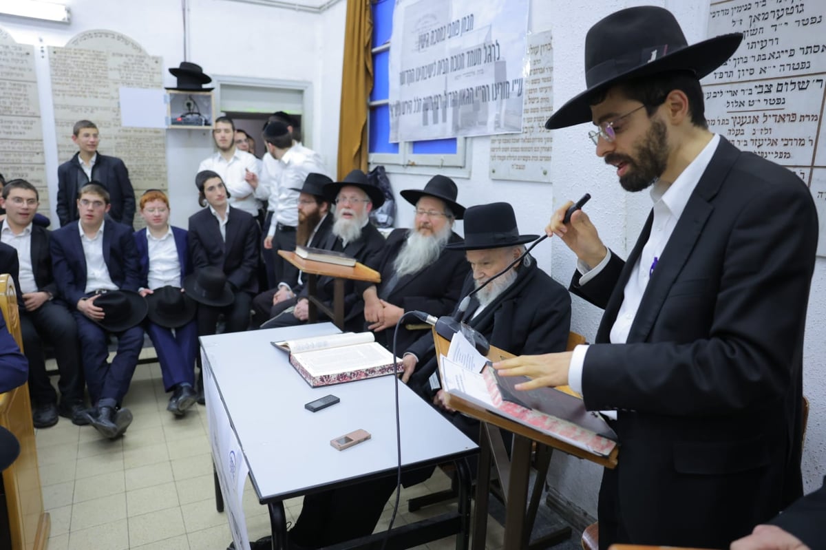 'סלבודקא לצעירים' נבחנו אצל ראש הישיבה