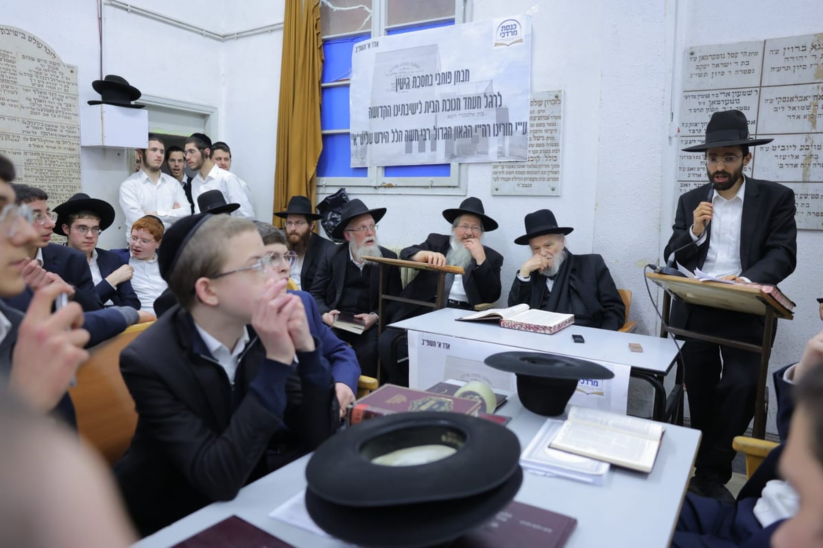 'סלבודקא לצעירים' נבחנו אצל ראש הישיבה