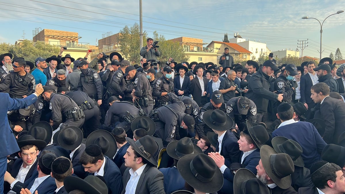 מפגיני "הפלג" חסמו את כביש גהה בכניסה לבני ברק