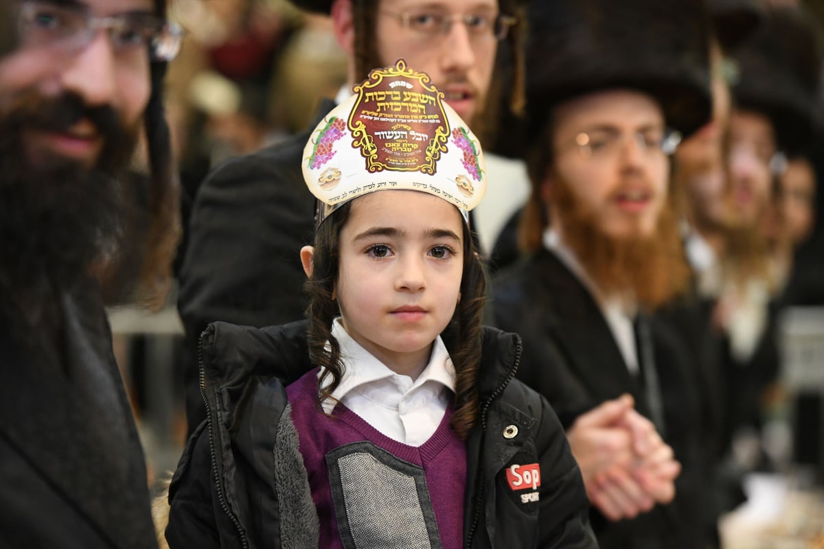 תיעוד מסכם: שמחות השבע ברכות לנכדת הרבי מצאנז