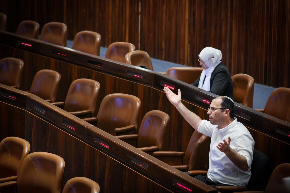 ח"כ שמחה רוטמן, יוצר החוק עם שרת הפנים איילת שקד, הערב במליאה