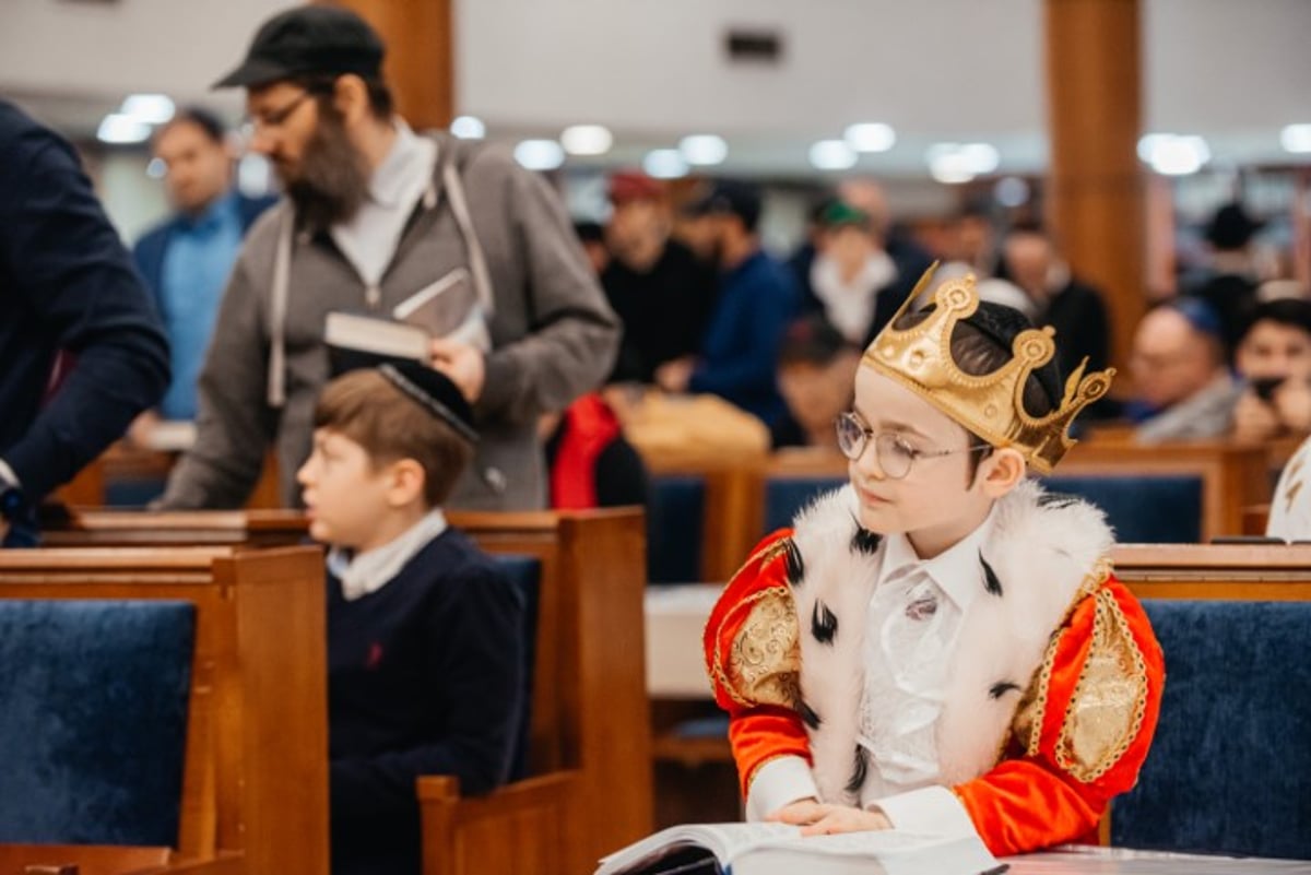 כך חגגו במוסקבה שברוסיה את חג הפורים