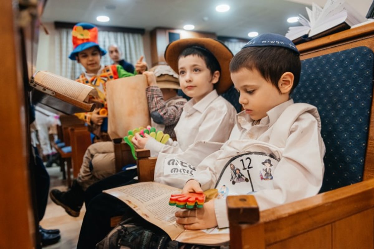 כך חגגו במוסקבה שברוסיה את חג הפורים