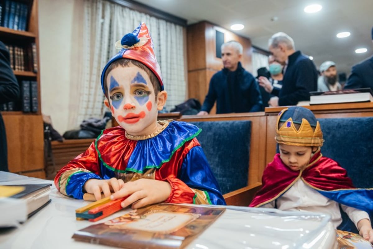 כך חגגו במוסקבה שברוסיה את חג הפורים