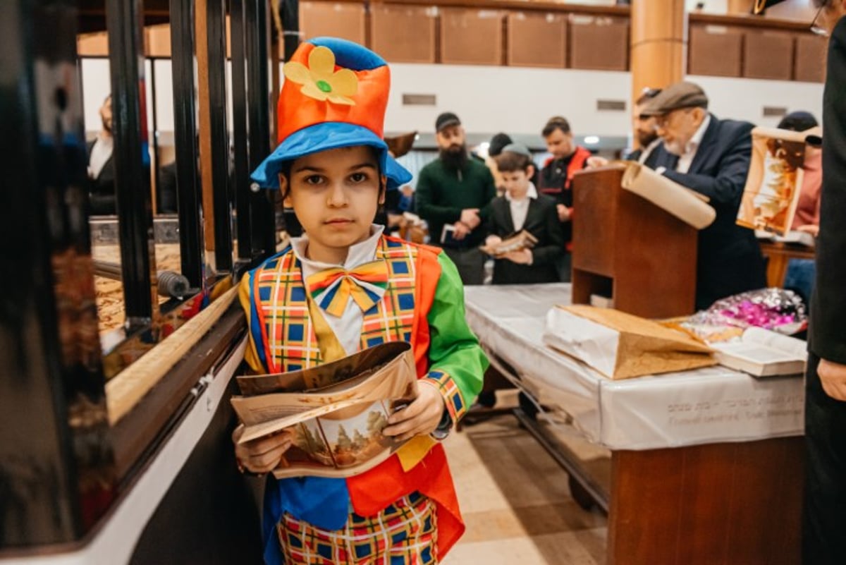 כך חגגו במוסקבה שברוסיה את חג הפורים