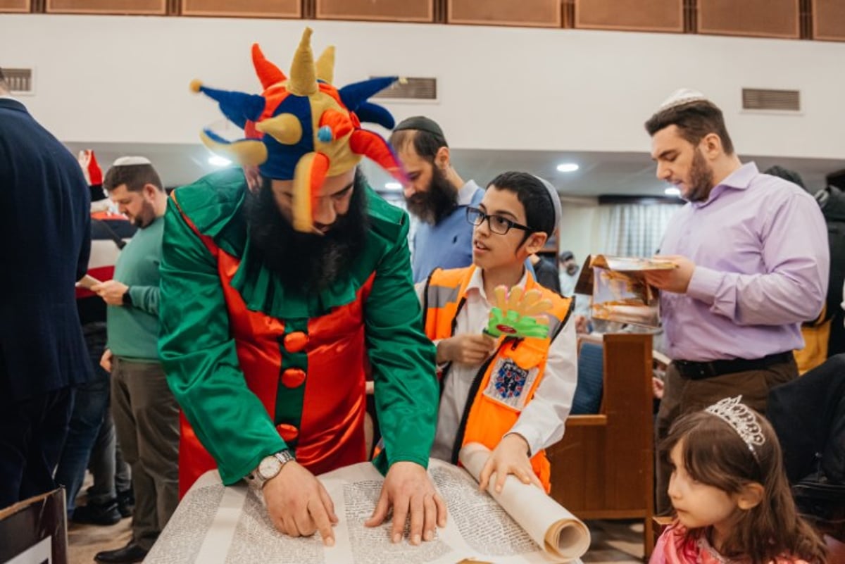 כך חגגו במוסקבה שברוסיה את חג הפורים