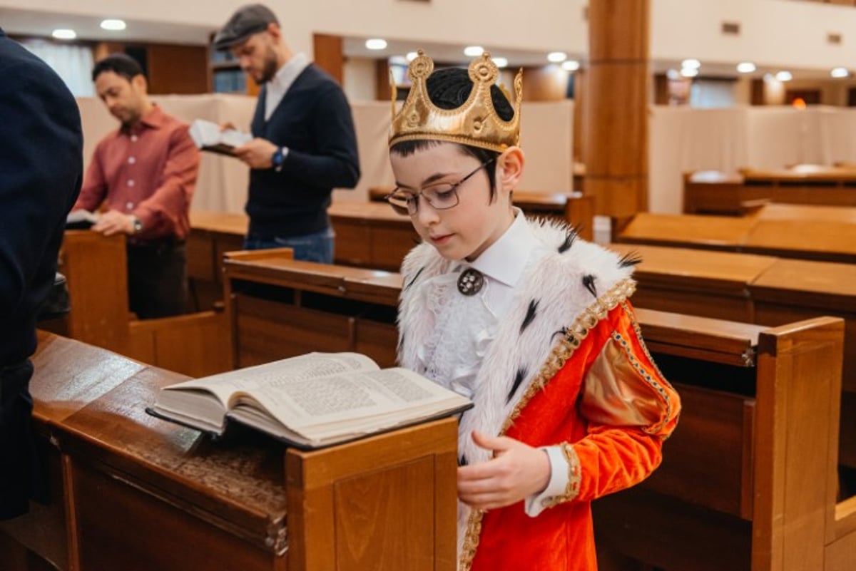 כך חגגו במוסקבה שברוסיה את חג הפורים