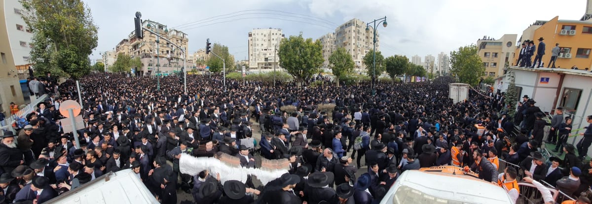 כמאה נפגעים קל טופלו עד כה ע"י איחוד הצלה בהלוויית מרן שר התורה