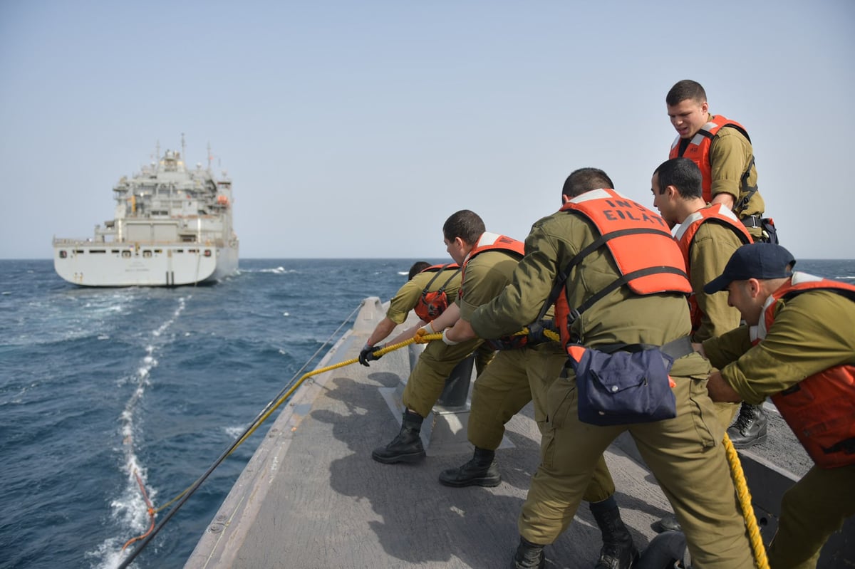 צפו: התרגיל של זרוע הים והצי החמישי