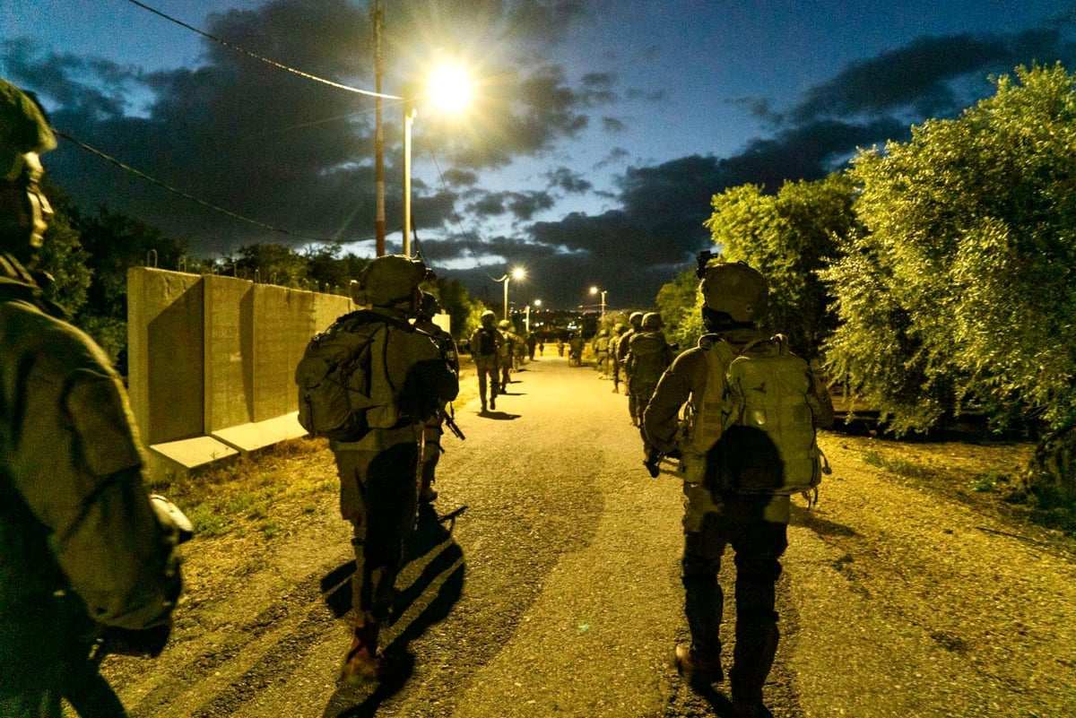 כך צה"ל פעל הלילה ברחבי השומרון • צפו