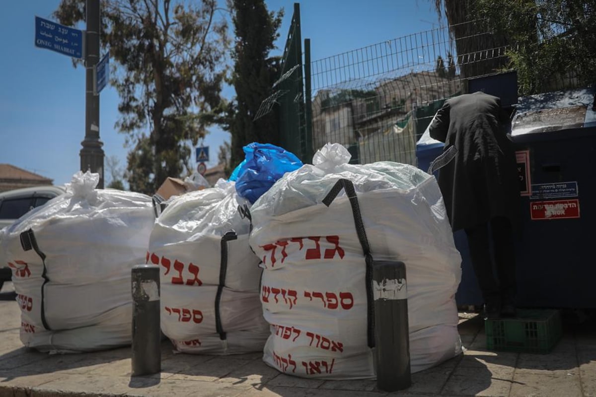 כך התכוננו במאה שערים לקראת החג • צפו