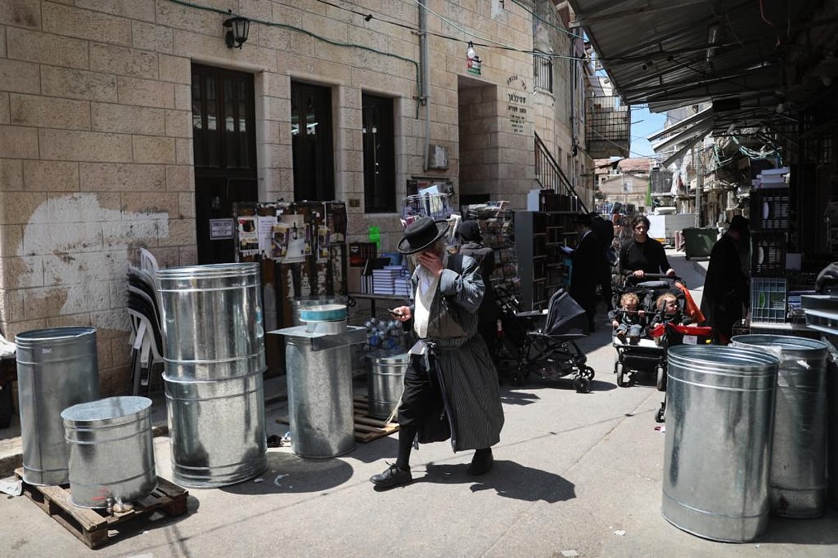 כך התכוננו במאה שערים לקראת החג • צפו