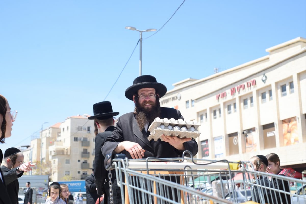 תיעוד: ההכנות לחג הפסח בעיר ביתר עילית