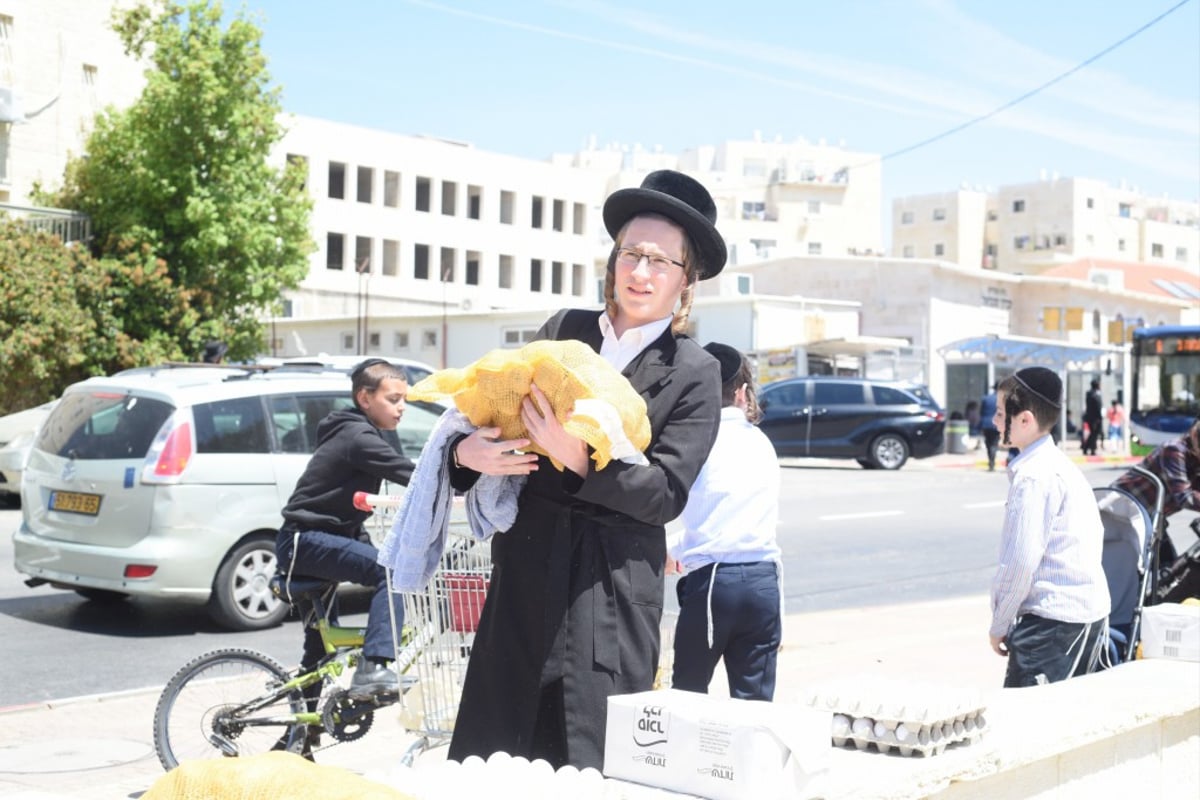 תיעוד: ההכנות לחג הפסח בעיר ביתר עילית