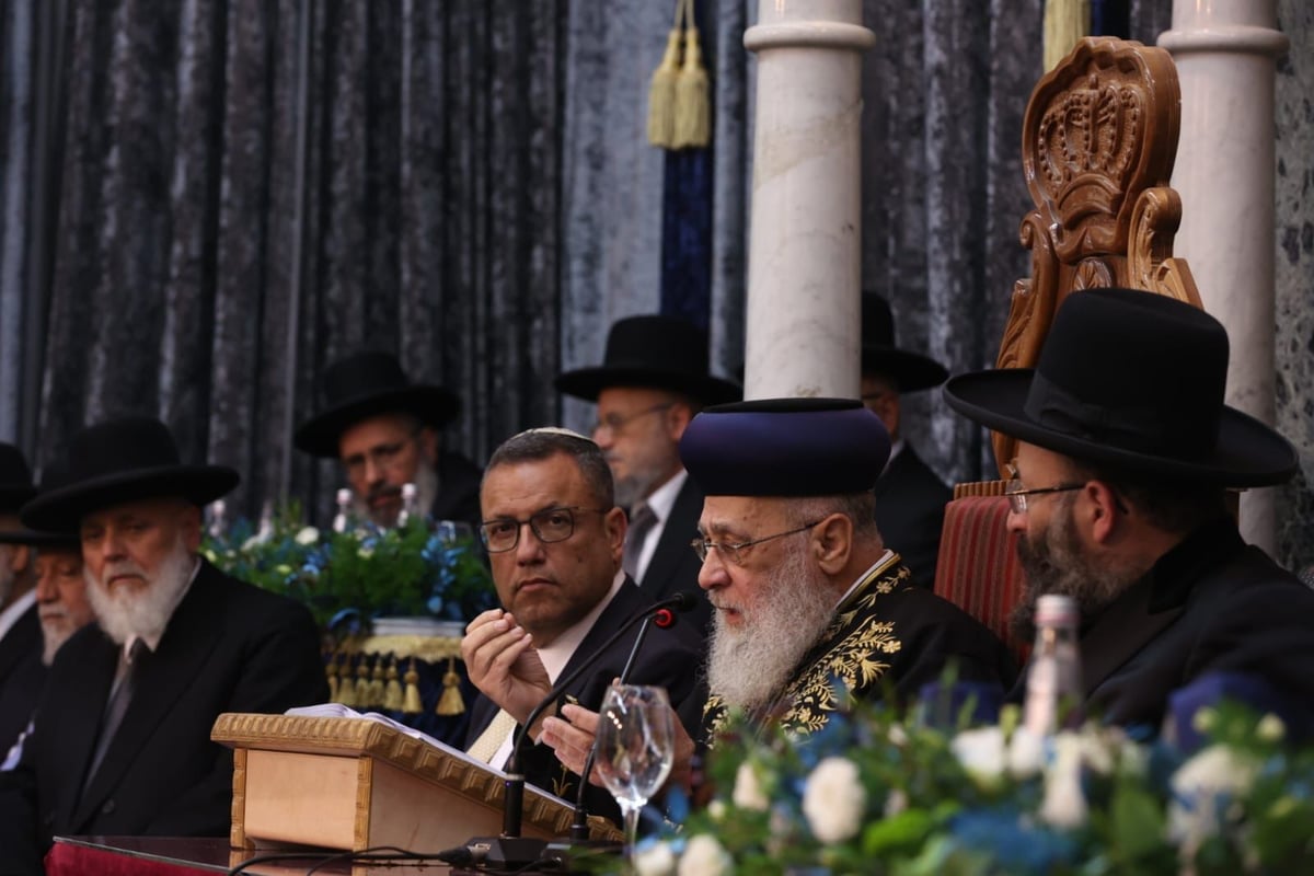 'הקבלת פני רבו' לראשון לציון הגר"י יוסף