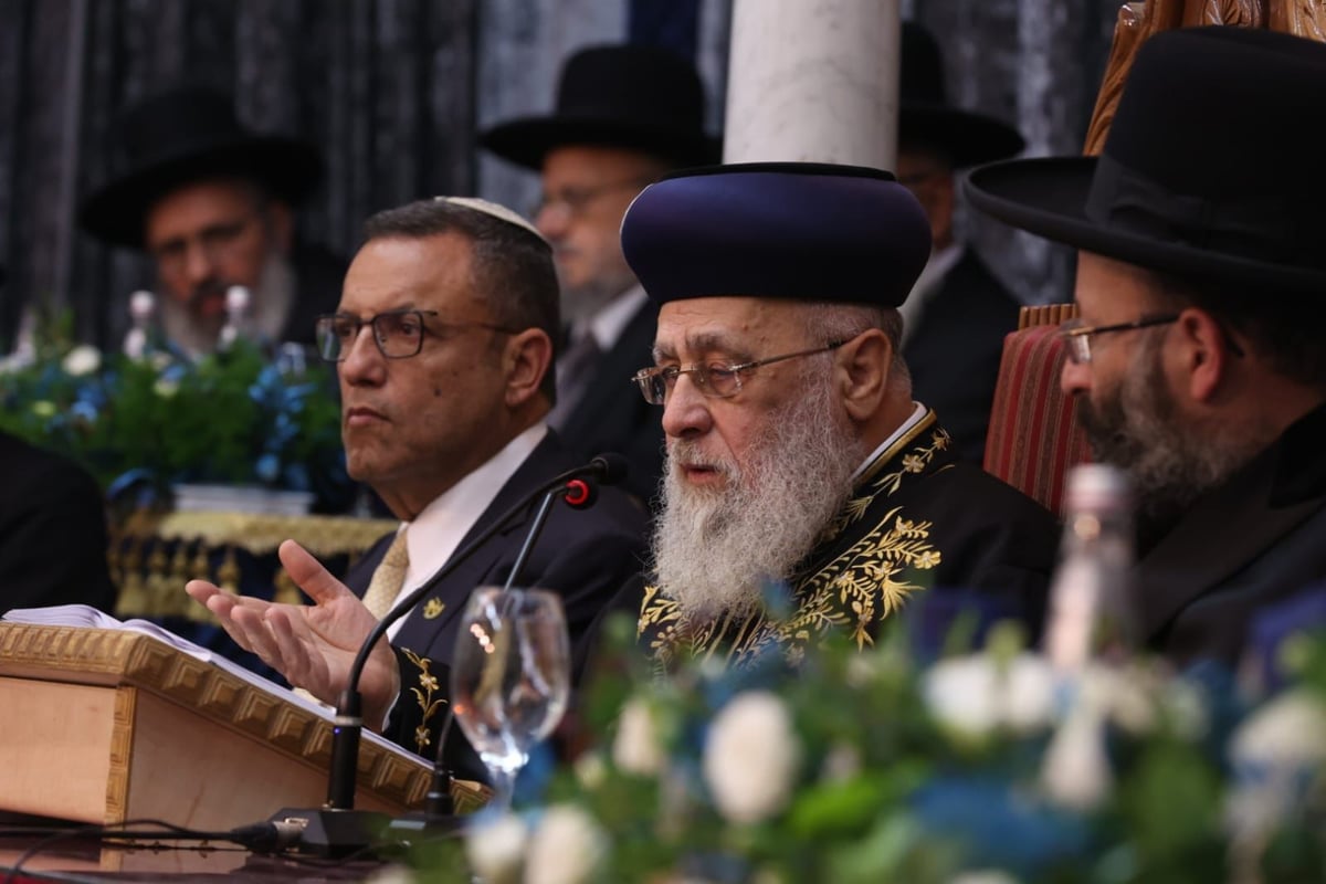 'הקבלת פני רבו' לראשון לציון הגר"י יוסף