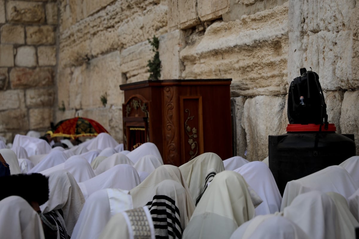 תיעוד: מעמד 'ברכת כהנים' בכותל המערבי