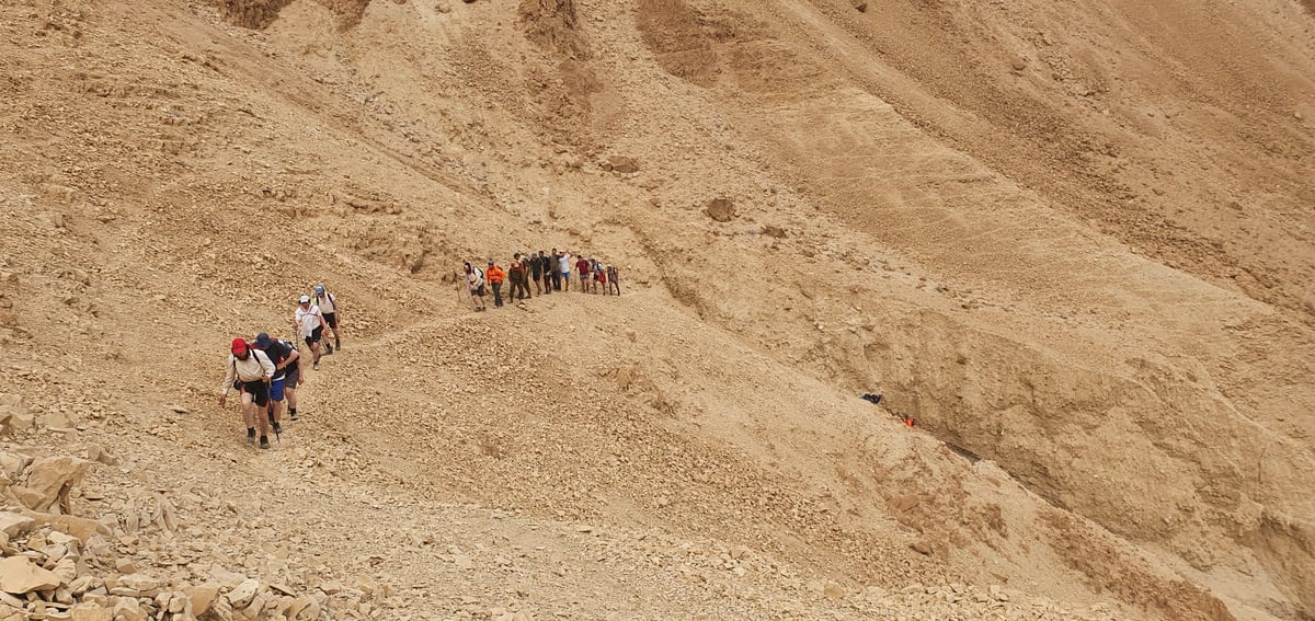 בדָרַגֵ'ה: 44 מטיילים חרדים - חולצו בשלום