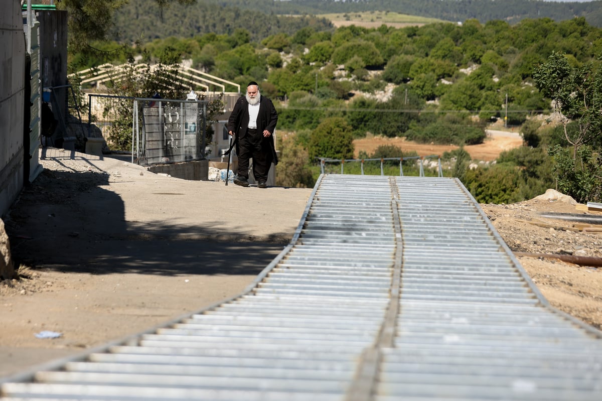 גלריה • ההיערכות במירון לקראת ל"ג בעומר