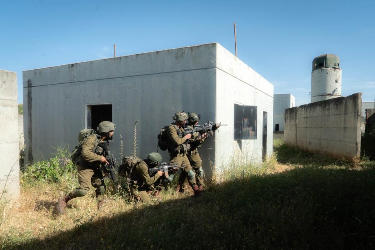 "מרכבות האש": חיילי צה"ל "נלחמו" בצפון