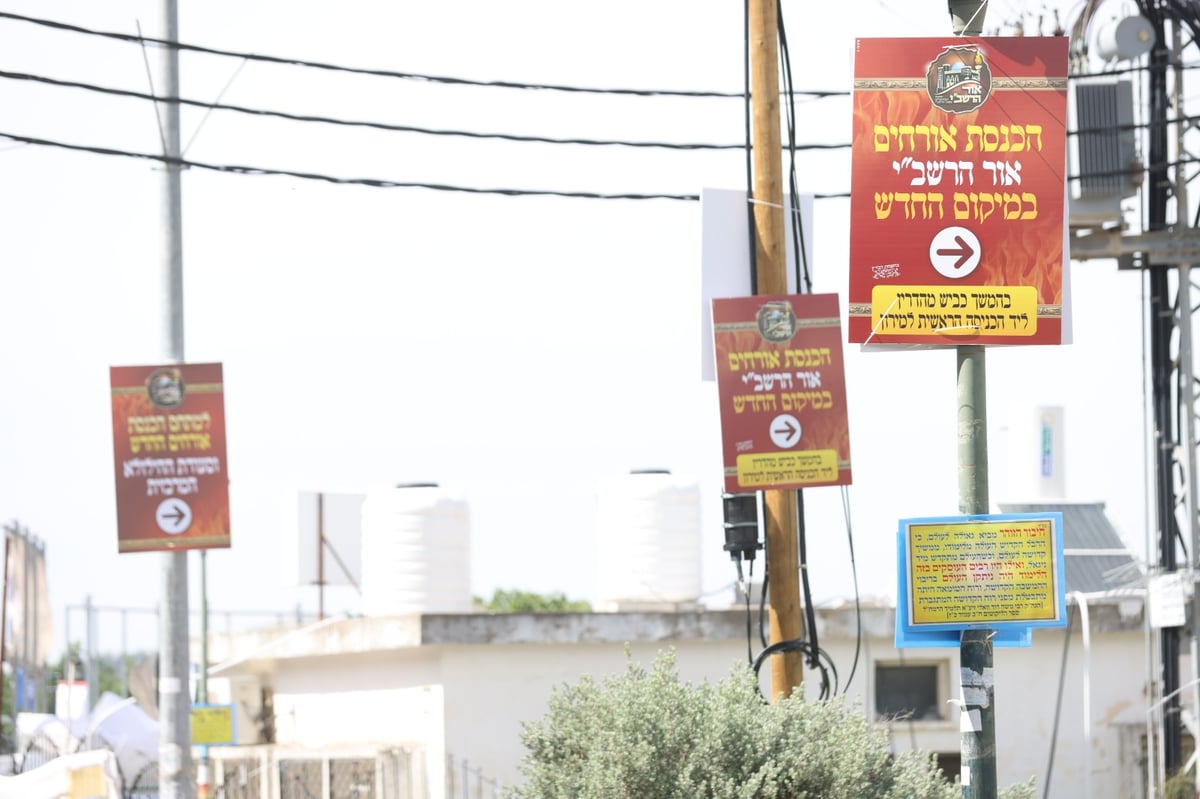 אוהלי ההסעדה של אור הרשב"י נפתחו במירון