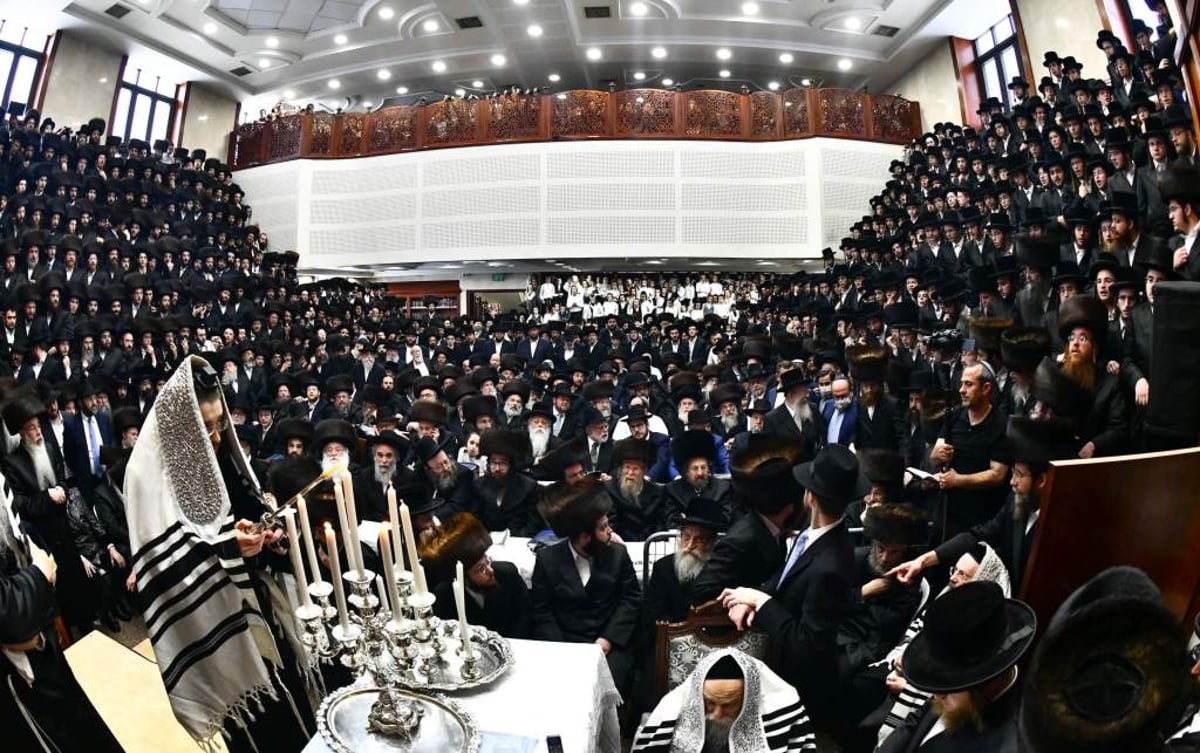 תיעוד: שמחת הברית לבנו של האדמו"ר מסאדיגורה