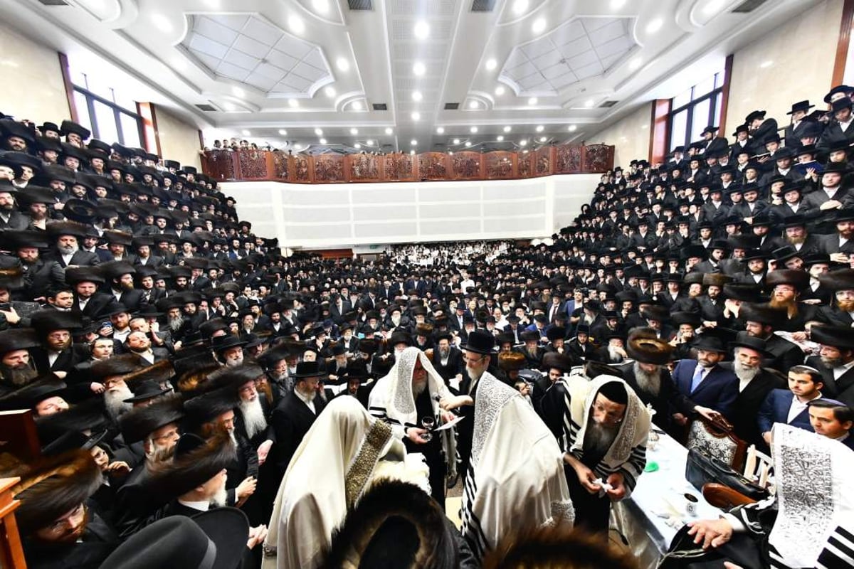 תיעוד: שמחת הברית לבנו של האדמו"ר מסאדיגורה