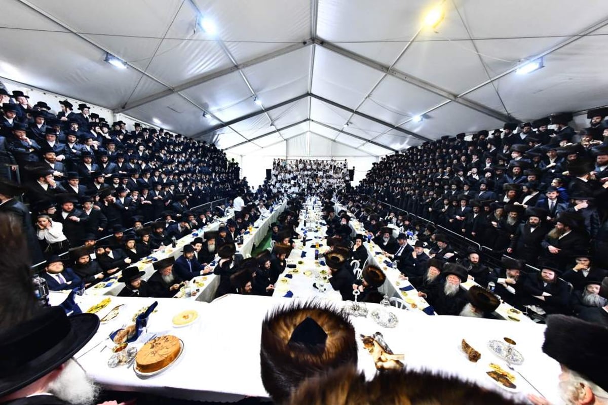 תיעוד: שמחת הברית לבנו של האדמו"ר מסאדיגורה