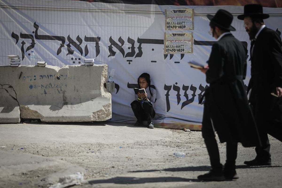 כך נראה הר מירון שעות להילולות הרשב"י