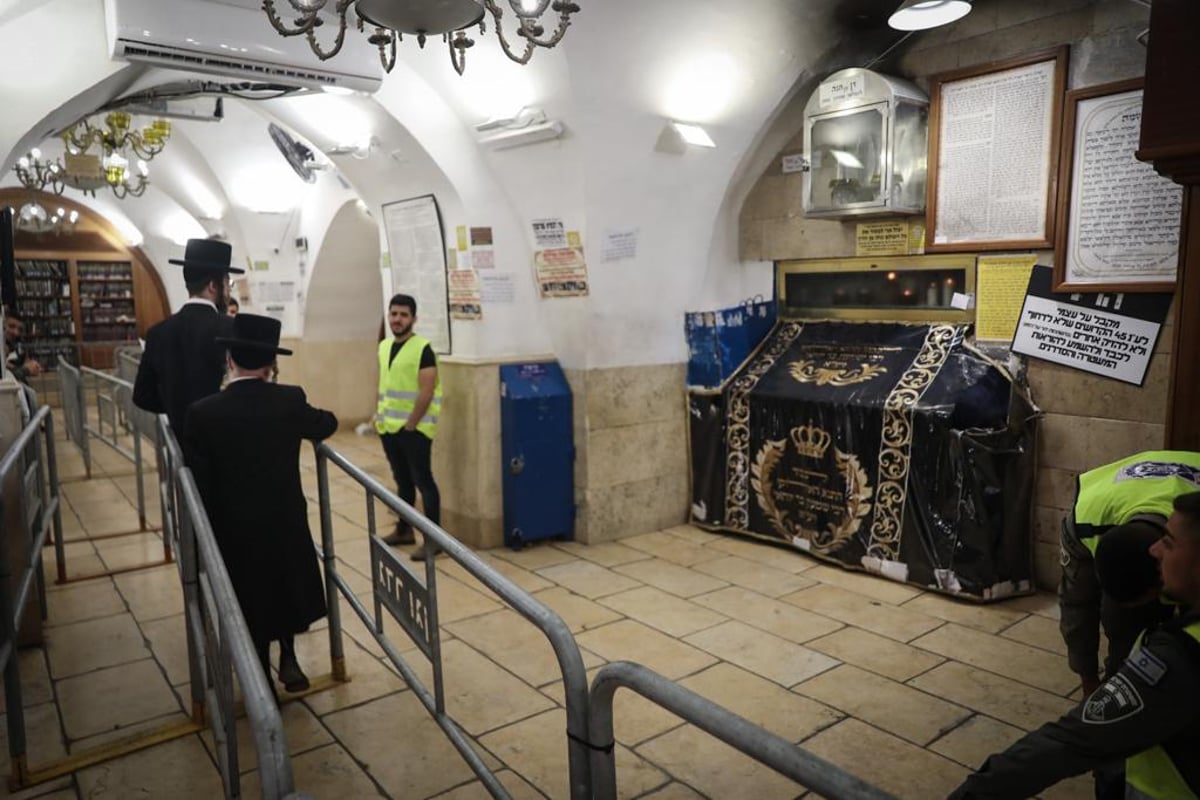 מירון, ציון הרשב"י והמחסומים • צפו בתיעוד