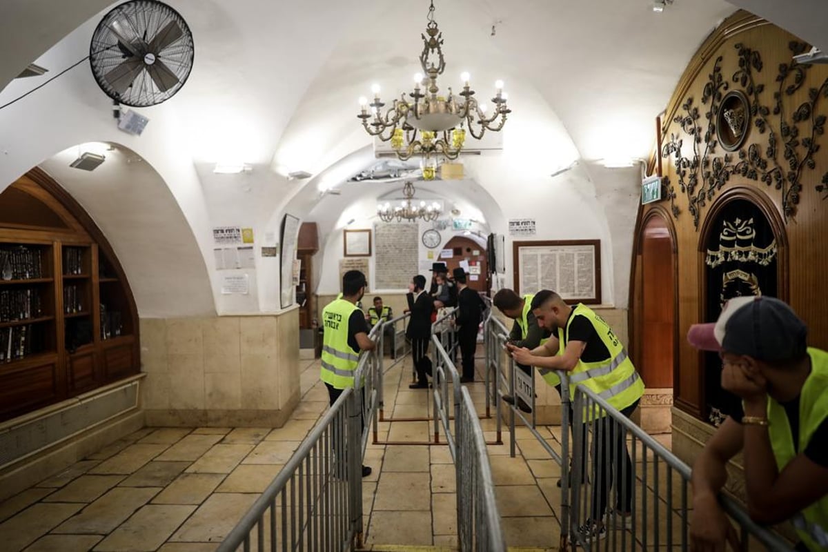 מירון, ציון הרשב"י והמחסומים • צפו בתיעוד