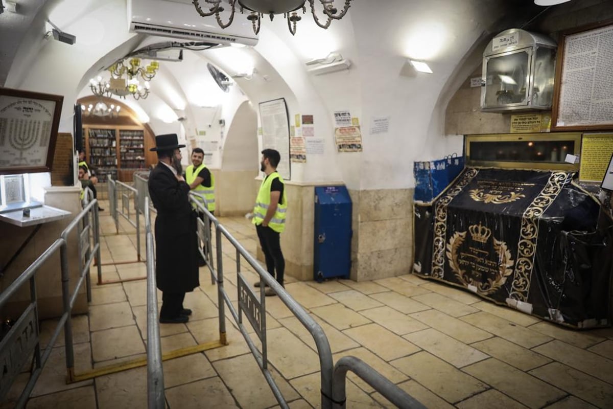 מירון, ציון הרשב"י והמחסומים • צפו בתיעוד