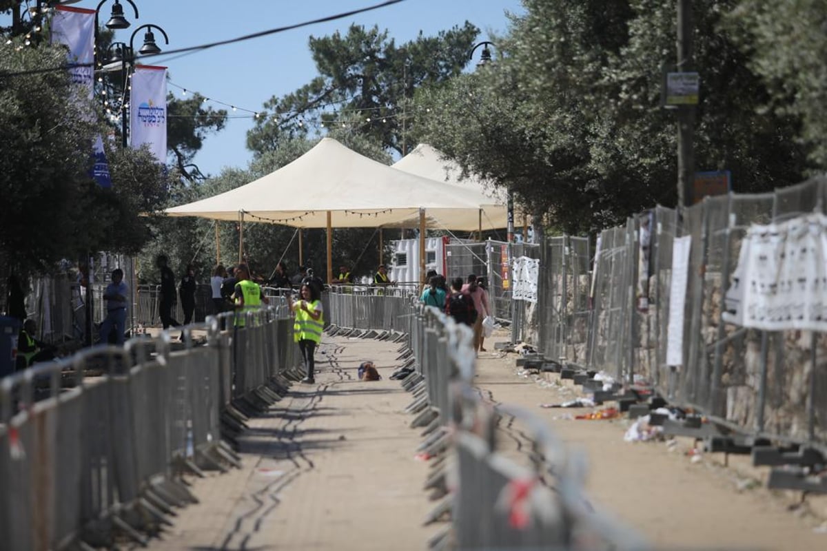 מירון, ציון הרשב"י והמחסומים • צפו בתיעוד