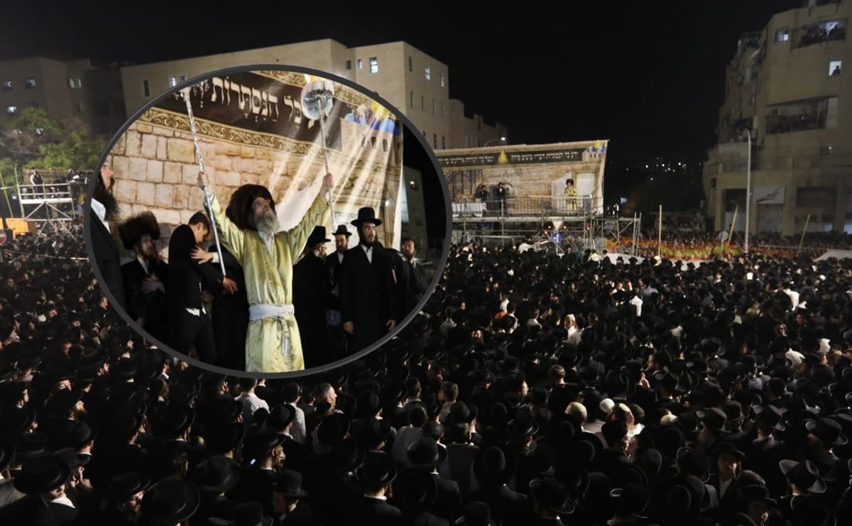 רבי מיילך בידרמן בבית שמש, ליל לג בעומר תשפ"ב