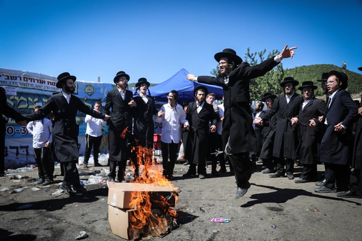 תמונת השבוע: רגע של חגיגה במירון