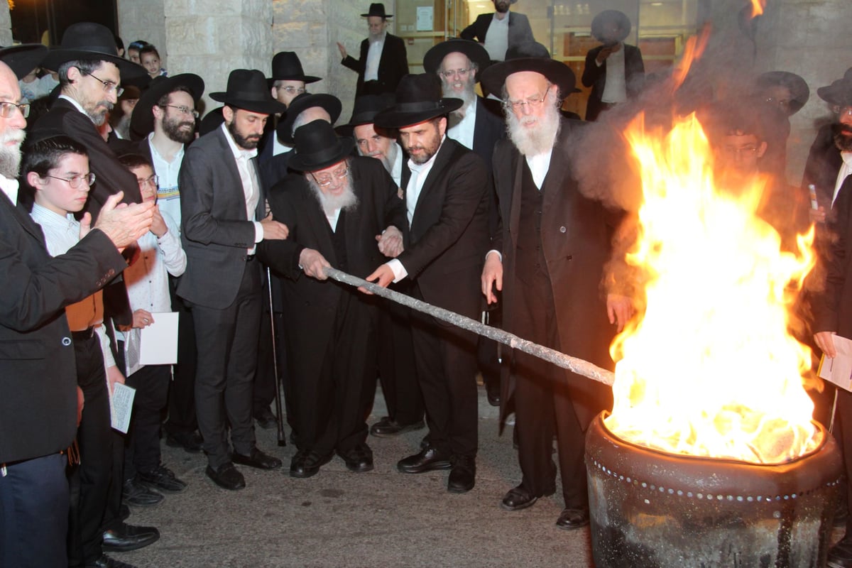 ל"ג בעומר במחיצת חבר 'המועצת' הגאון רבי מאיר צבי ברגמן