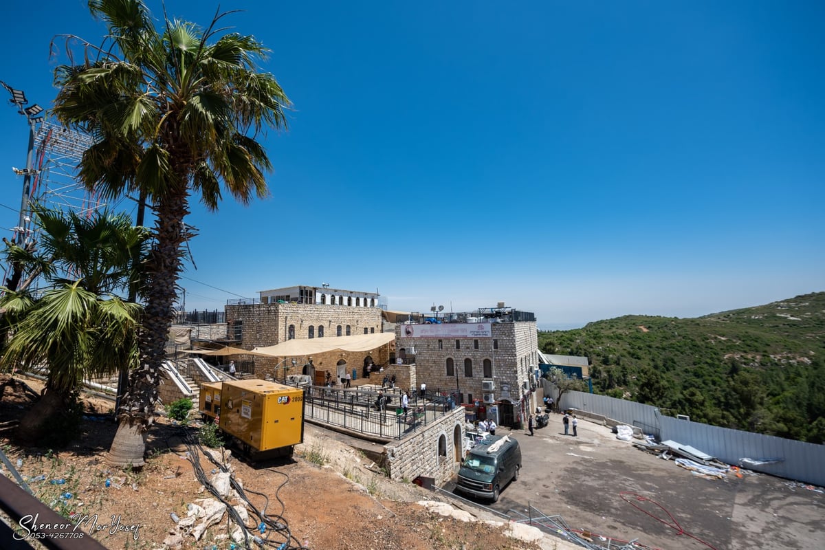 כך נראה ציון הרשב"י, היום • צפו בתיעוד