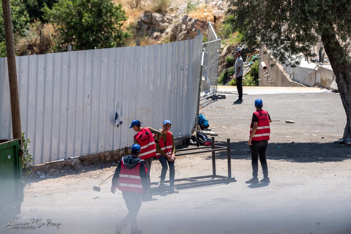 כך נראה ציון הרשב"י, היום • צפו בתיעוד