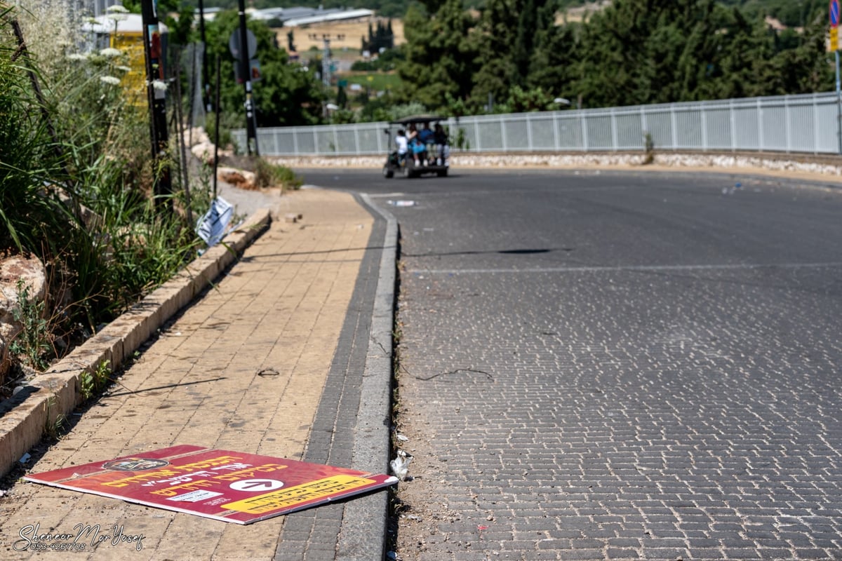 כך נראה ציון הרשב"י, היום • צפו בתיעוד