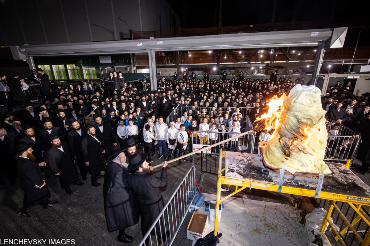 בראשות בן הרבי: ל"ג בעומר בקהילת גור בארה"ב