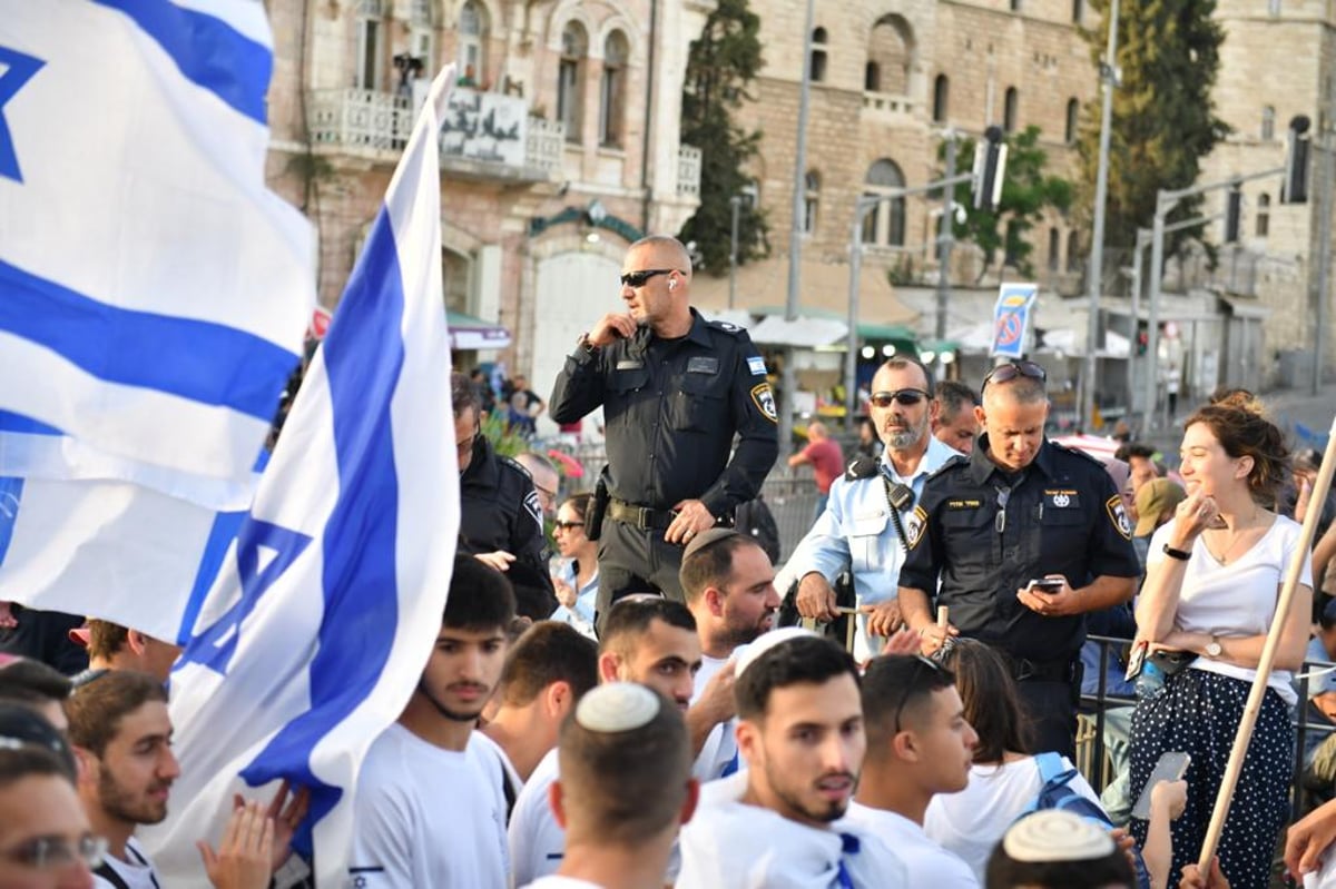 70 אלף השתתפו בצעדת יום ירושלים בבירה