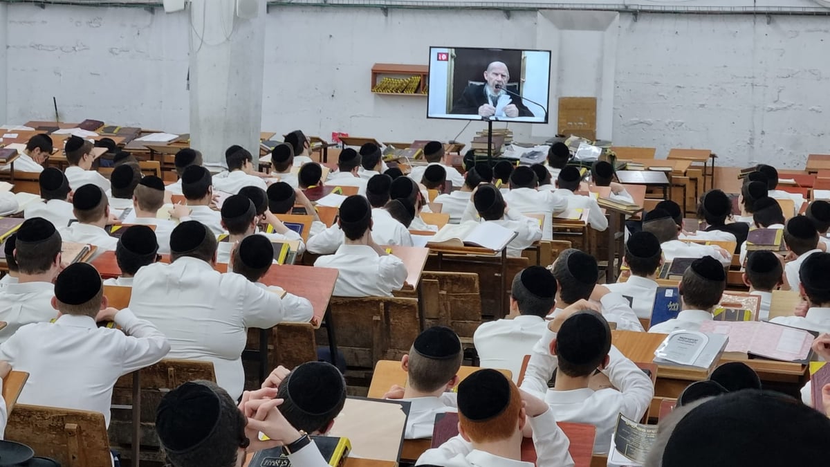 מתן תורה; אלפים במשא הגר"ג אדלשטיין