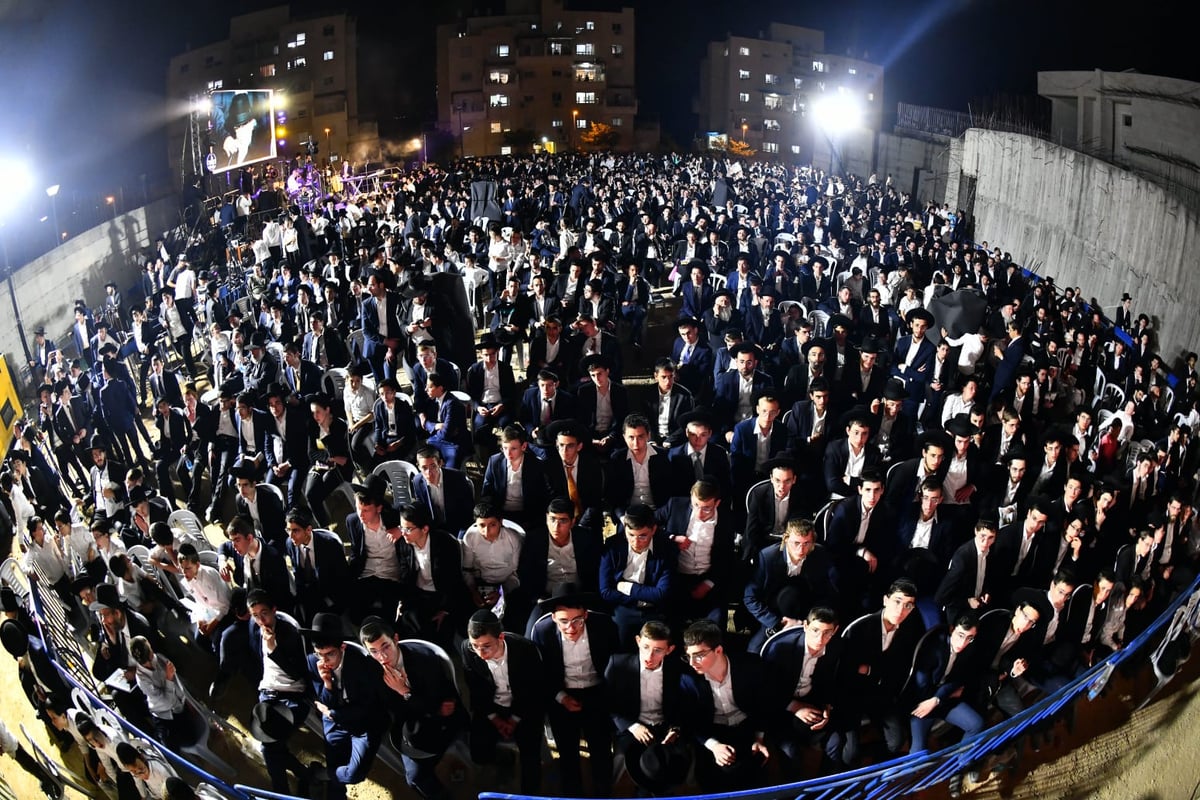 אלפים במעמד חנוכת המוסדות של הגרי"מ דרוק